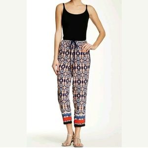 Anthropologie Tracy Reese Large Tribal Print Pants
